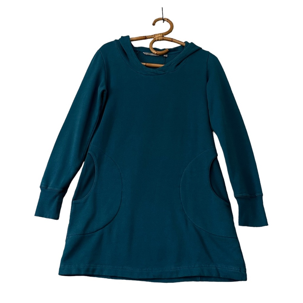 Horny Toad | Teal Hooded Sweatshirt Tunic Size XS